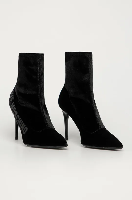 Love Moschino - Členkové topánky čierna
