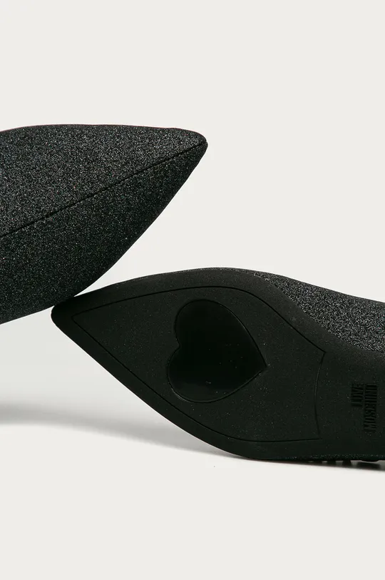 čierna Love Moschino - Členkové topánky