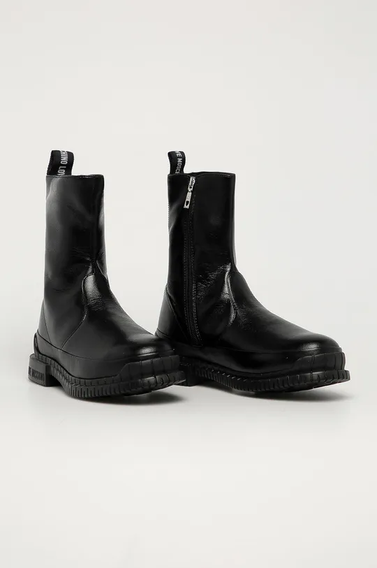 Love Moschino - Členkové topánky čierna