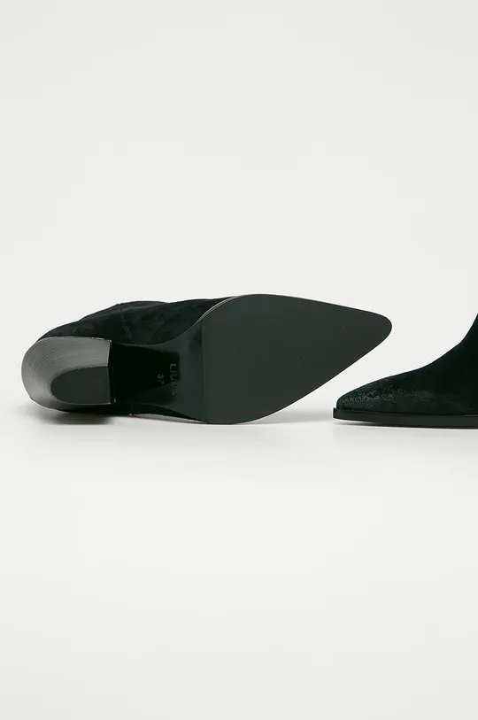 чорний Liu Jo - Шкіряні черевики