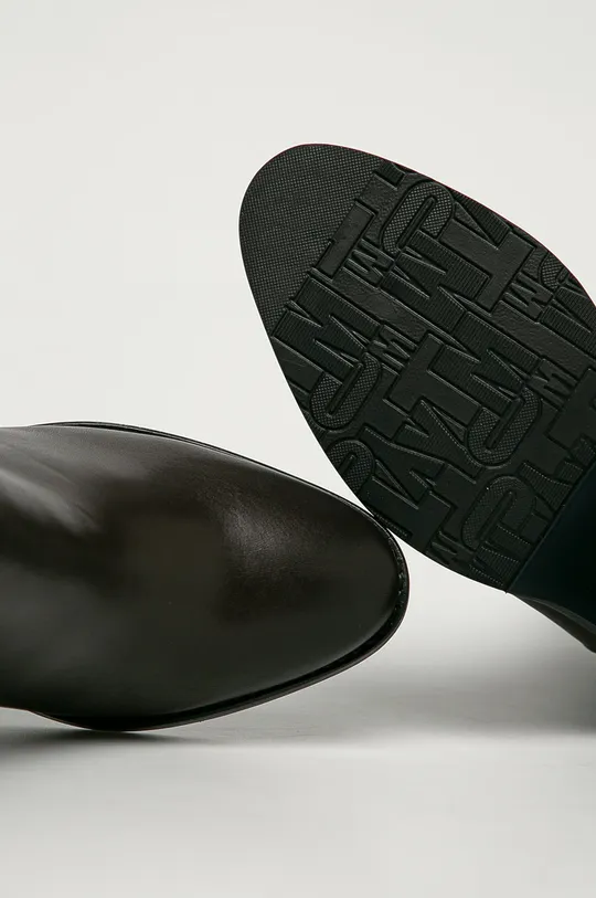 коричневий Tommy Hilfiger - Шкіряні черевики