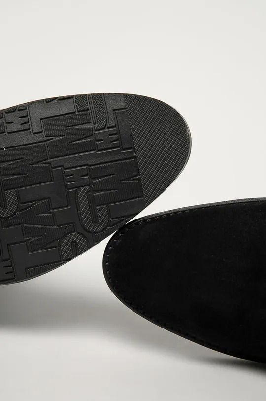 čierna Tommy Hilfiger - Semišové topánky