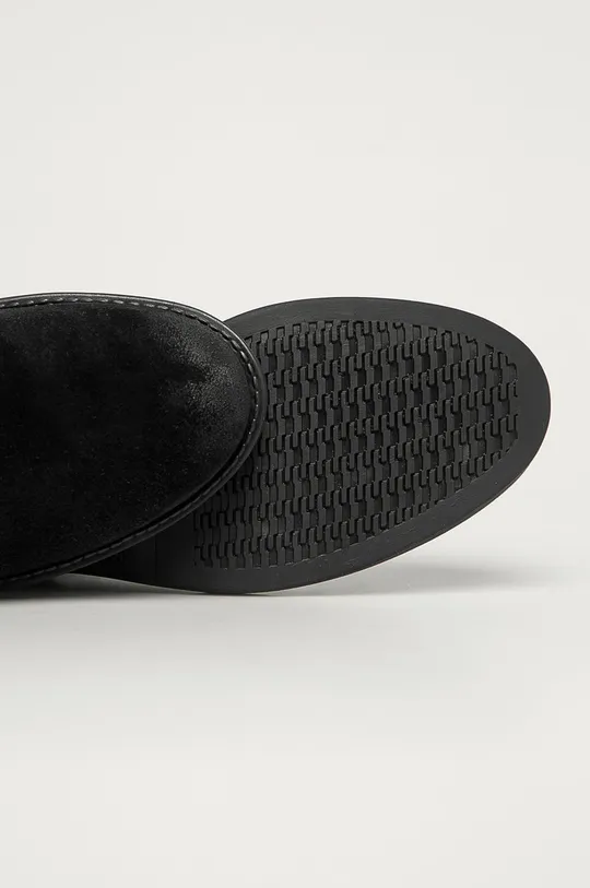 čierna Tommy Jeans - Semišové topánky Chelsea