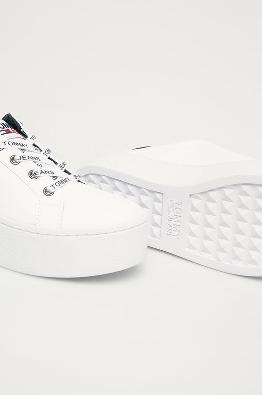 Tommy Jeans - Kožne cipele  Vanjski dio: Prirodna koža Unutrašnji dio: Tekstilni materijal Potplata: Sintetički materijal