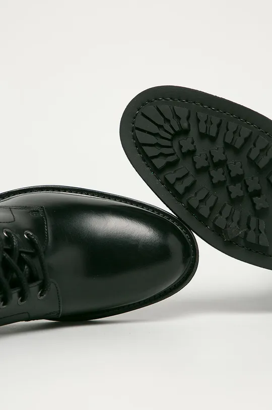 чорний AllSaints - Шкіряні черевики Brigade