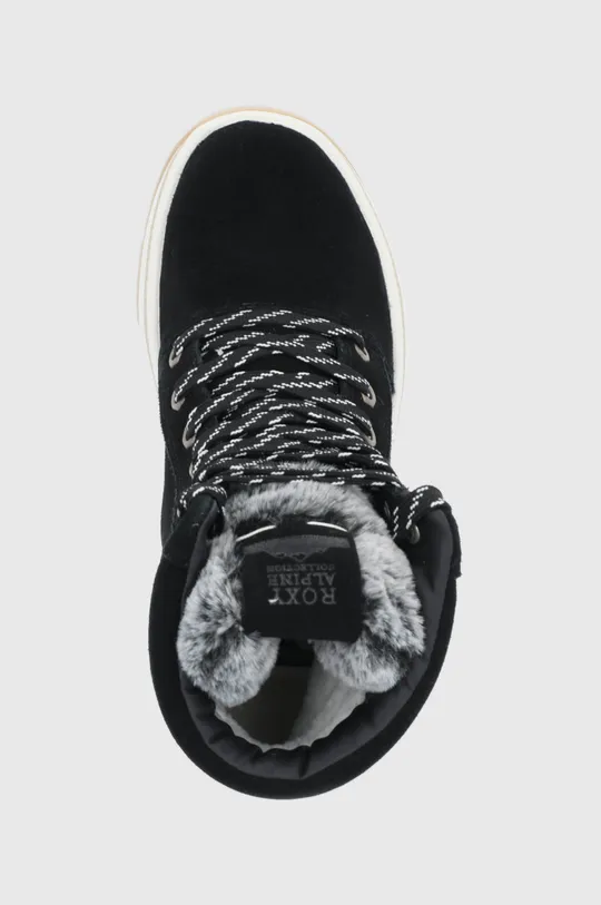 crna čizme za snijeg od brušene kože Roxy