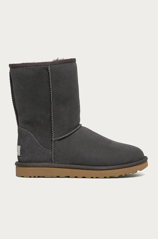 UGG - Cizme de zapada din piele intoarsa Classic Short II izolat gri 1016223.NHT