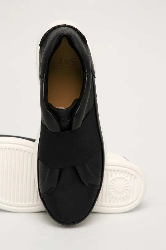 fekete UGG - Bőr cipő