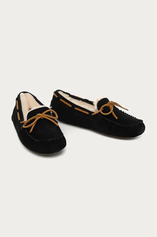 UGG - Semišové papuče Dakota Dakota čierna