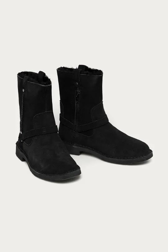 UGG - Semišové topánky Aveline čierna