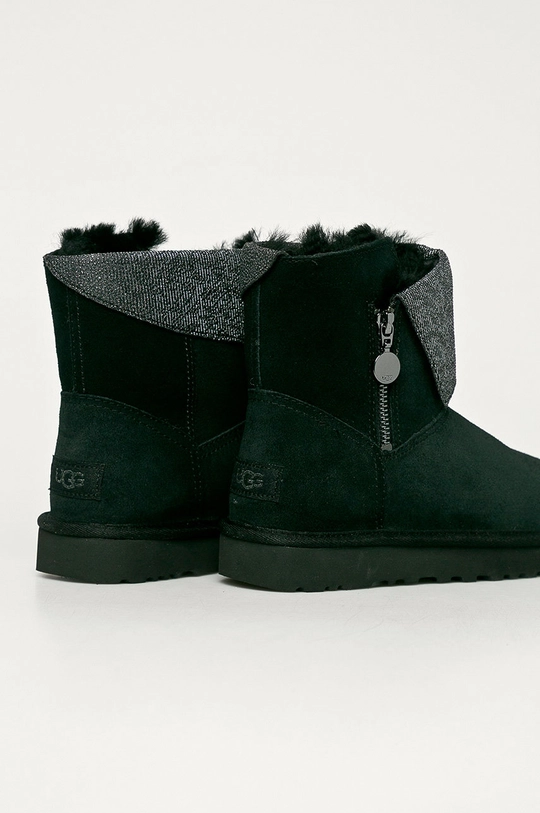 UGG - Velúr hócipő Classic Caviar Mini  Szár: szarvasbőr Belseje: gyapjú Talp: szintetikus anyag