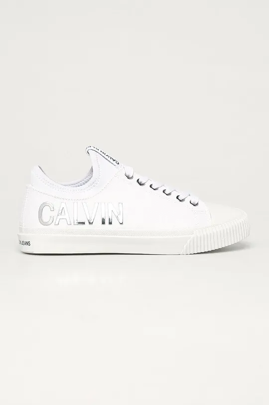 biały Calvin Klein Jeans - Tenisówki R1631.100 Damski