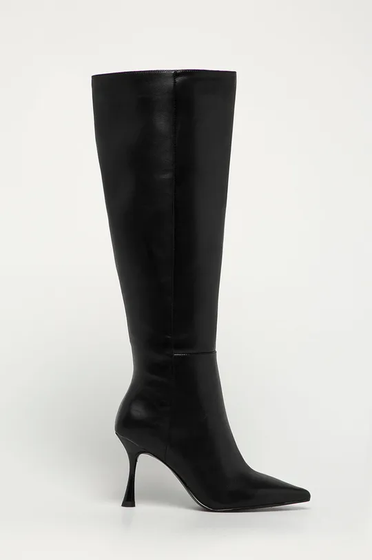 μαύρο Miss Sixty - Δερμάτινες μπότες Γυναικεία