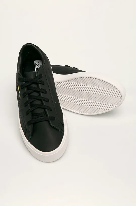 Kožené boty adidas Originals Sleek Shoes CG6193 Dámský
