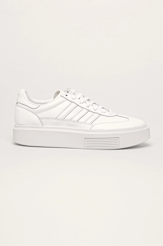 biela adidas Originals - Kožená obuv Sleek Super 72 EF5014 Dámsky