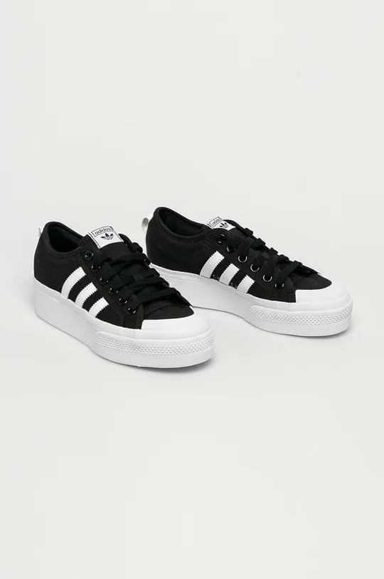 Tenisice adidas Originals Nizza Platform crna