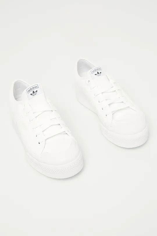 biały adidas Originals tenisówki