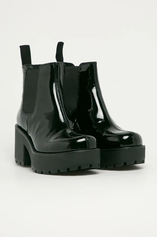 Vagabond Shoemakers - Kožené členkové topánky Dioon čierna