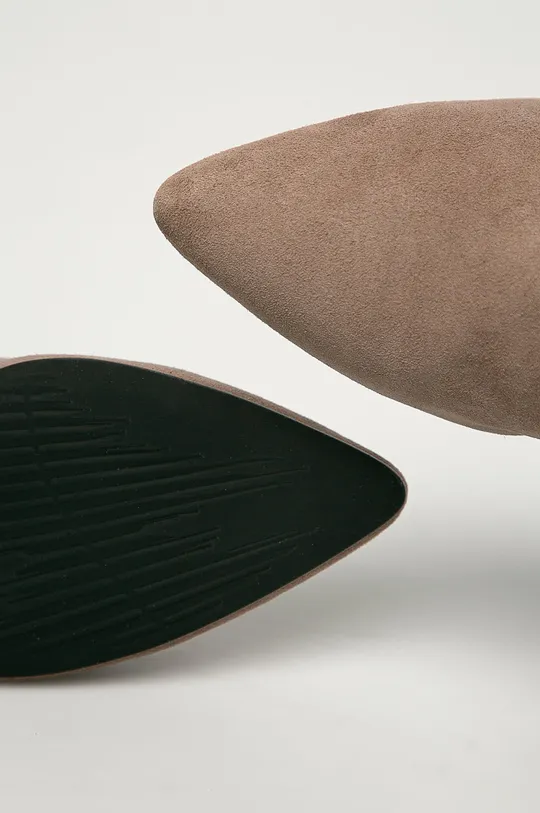 béžová Vagabond Shoemakers - Kožené členkové topánky Mya