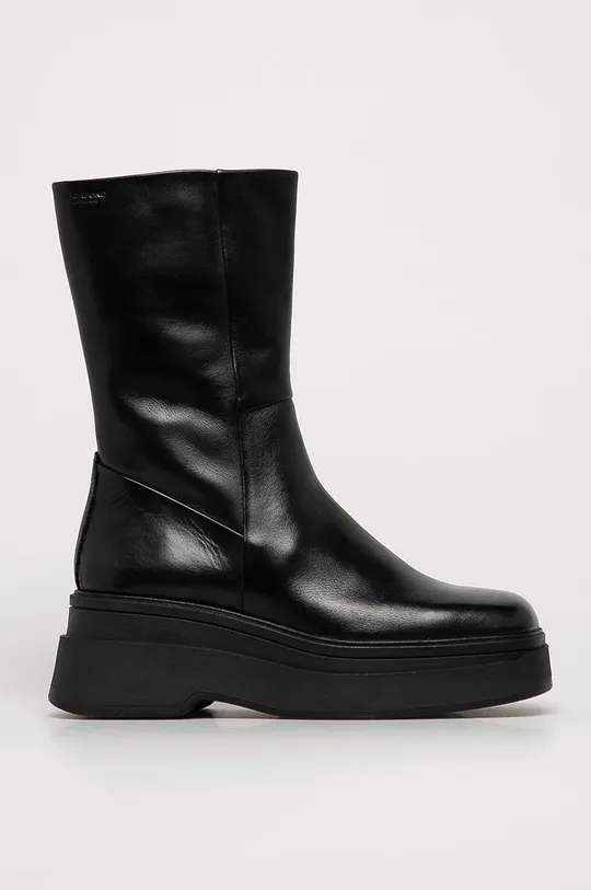 čierna Vagabond Shoemakers - Kožené členkové topánky Carla Dámsky