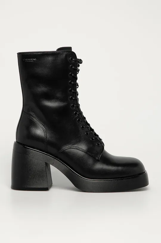 čierna Vagabond Shoemakers - Kožené členkové topánky Brooke Dámsky