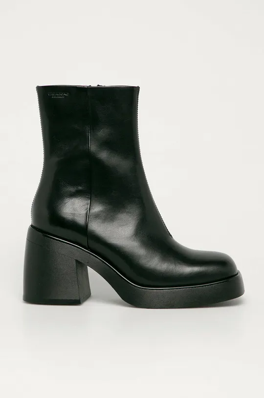 čierna Vagabond Shoemakers - Kožené členkové topánky Brooke Dámsky