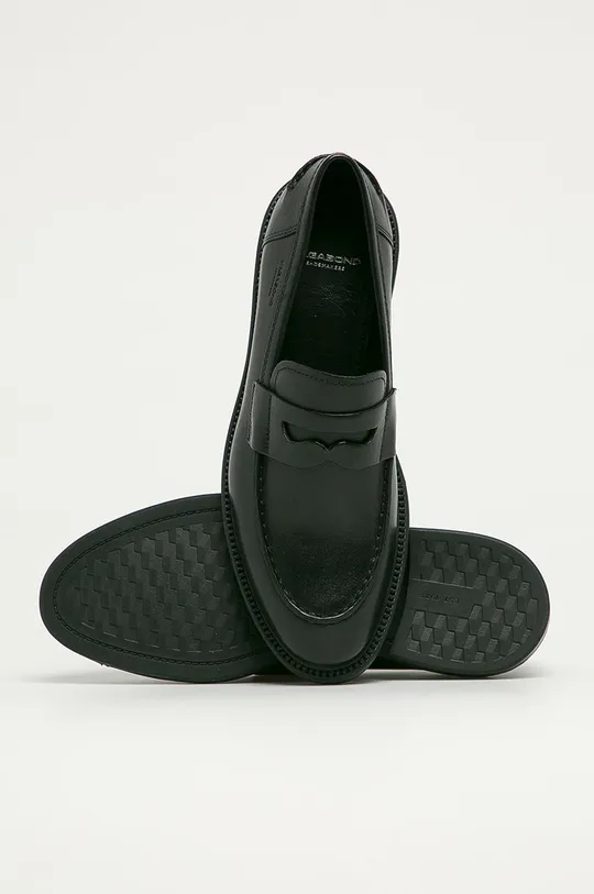 чёрный Vagabond Shoemakers - Кожаные мокасины Alex W