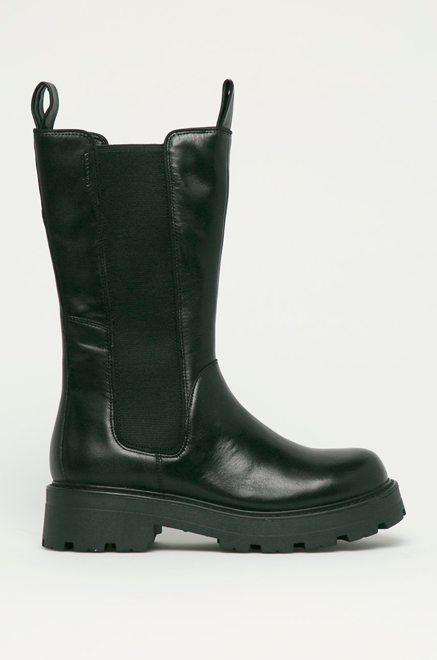 negru Vagabond - Ghete Chelsea de piele Cosmo 2.0 De femei