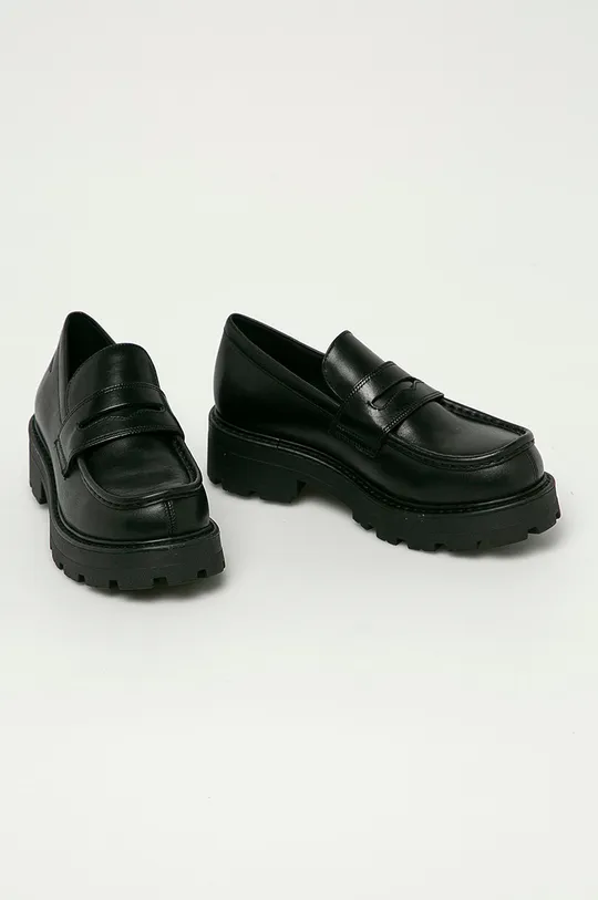 Vagabond Shoemakers - Kožne mokasinke Cosmo 2.0 crna