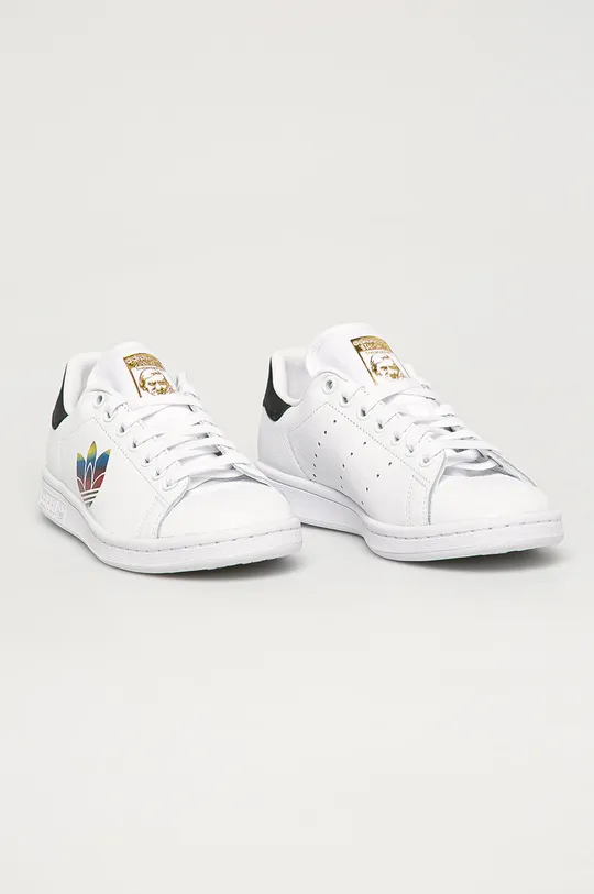 adidas Originals - Шкіряні черевики Stan Smith FW2443 білий