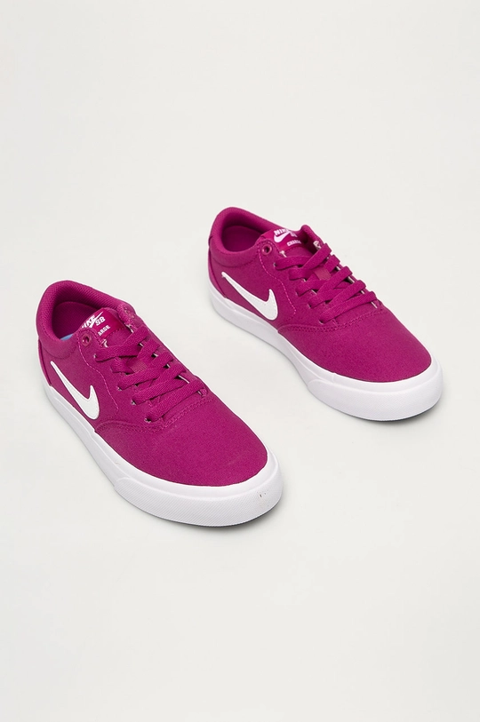 Nike Sportswear - Topánky WMNS SB Charge CNVS ružová