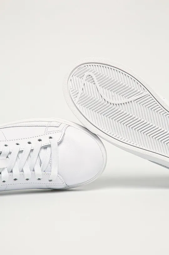 білий Nike Sportswear - Шкіряні черевики Blazer Low LE