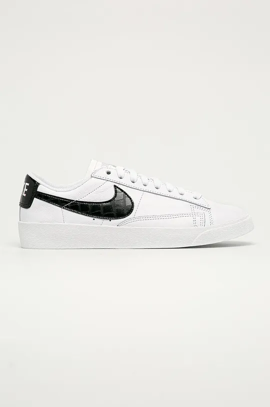 biały Nike Sportswear - Buty skórzane Blazer Low Damski