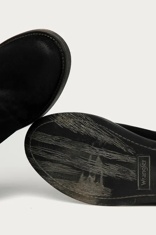 čierna Wrangler - Semišové topánky