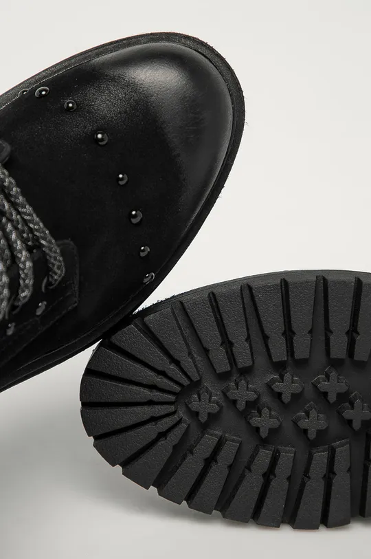 čierna Wrangler - Členkové topánky