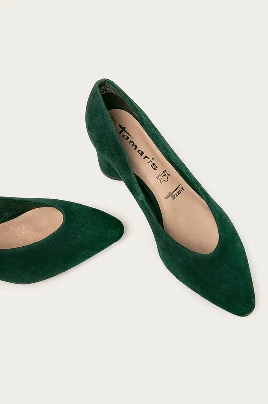 зелёный Tamaris - Кожаные туфли