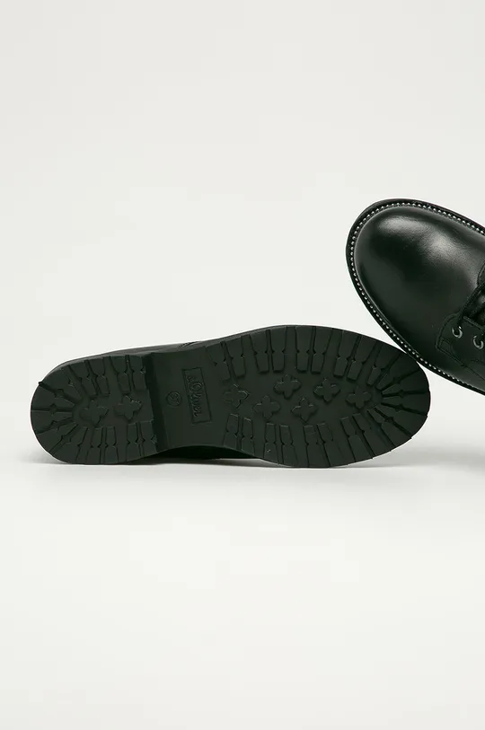 s. Oliver - Кожаные ботинки Голенище: Натуральная кожа Внутренняя часть: Текстильный материал Подошва: Синтетический материал