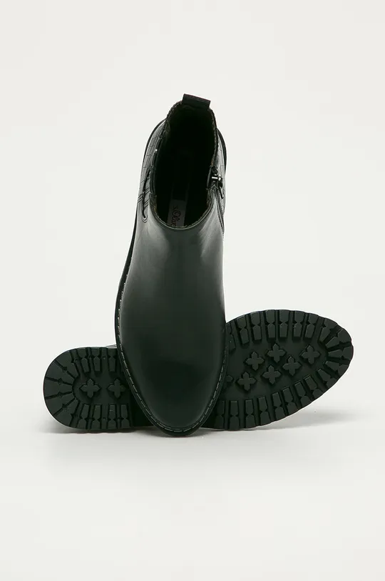 čierna s. Oliver - Členkové topánky