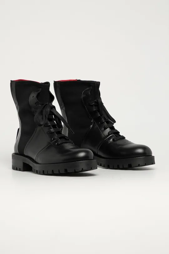 Hugo - Členkové topánky čierna