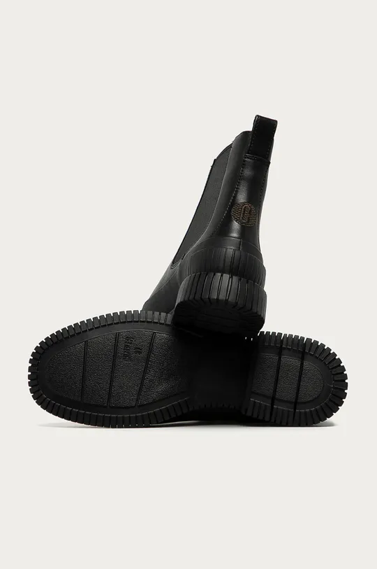 μαύρο Camper - Δερμάτινες μπότες Τσέλσι Pix
