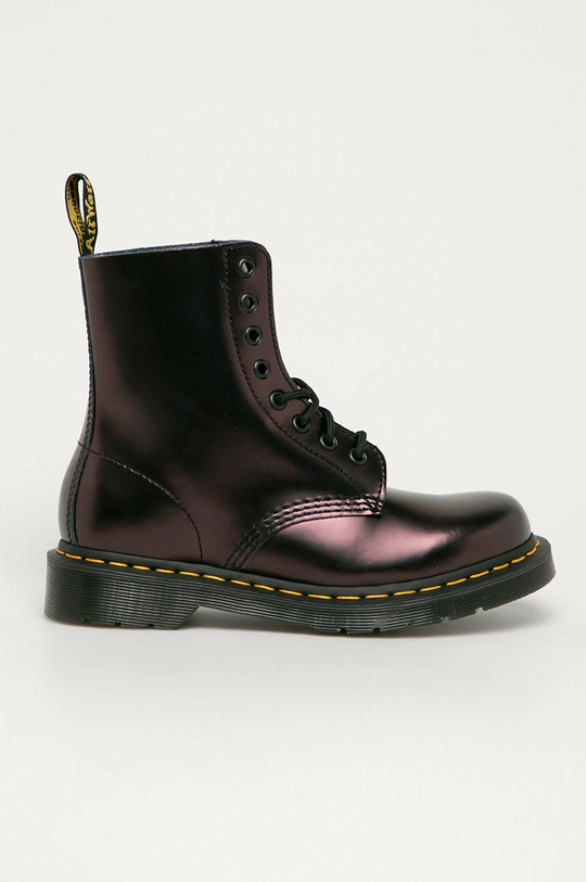 lila Dr. Martens - Bőr bakancs 1460 Pascal Női