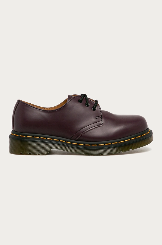 fialová Dr. Martens - Kožené poltopánky 1461 Dámsky