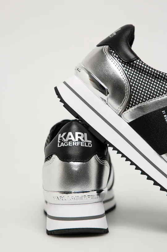 Karl Lagerfeld - Topánky  Zvršok: Textil, Prírodná koža Vnútro: Syntetická látka, Prírodná koža Podrážka: Syntetická látka