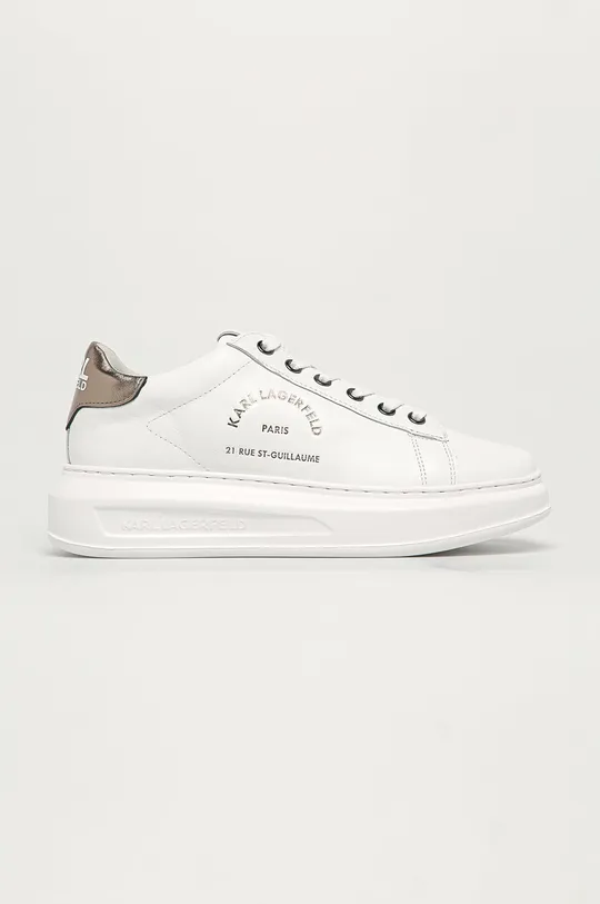 λευκό Karl Lagerfeld - Δερμάτινα παπούτσιαKAPRI Γυναικεία
