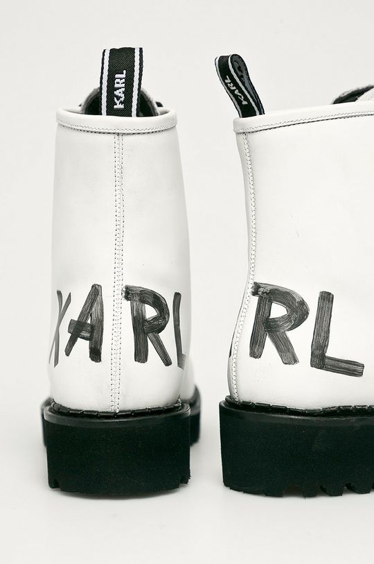 Karl Lagerfeld - Kožené workery  Svršek: Přírodní kůže Vnitřek: Přírodní kůže Podrážka: Umělá hmota