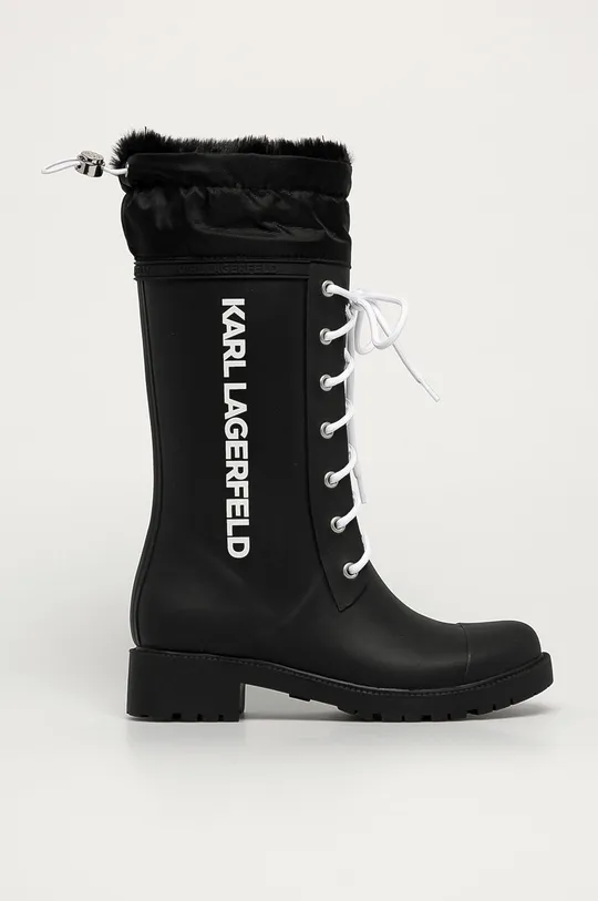 чёрный Karl Lagerfeld - Резиновые сапоги