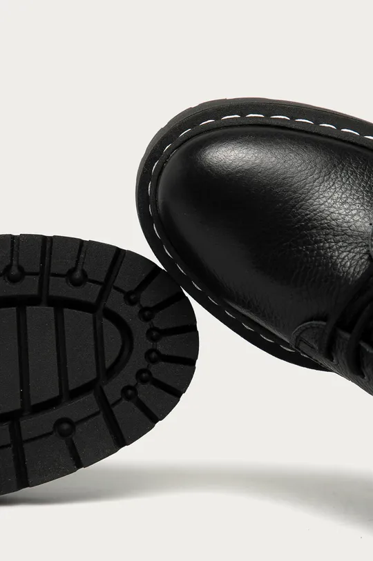 чёрный Steve Madden - Кожаные ботинки
