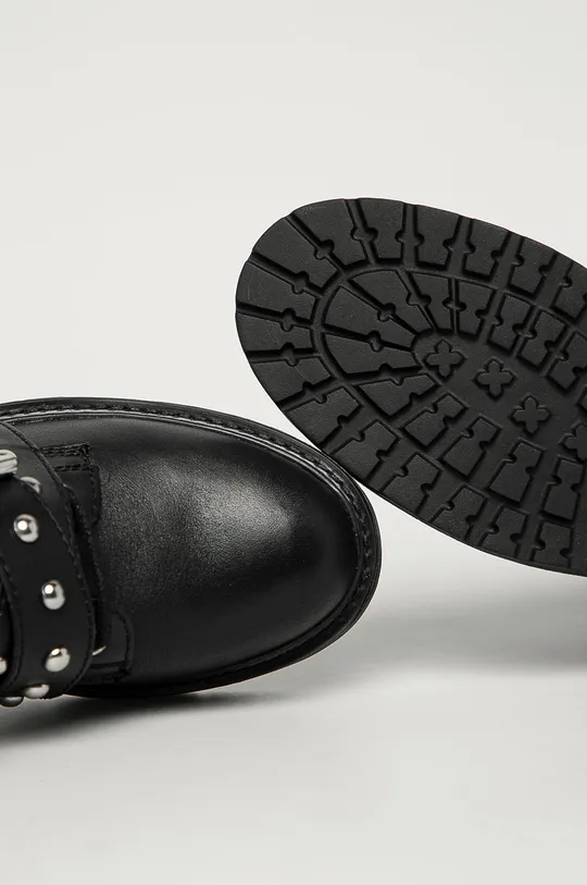 чорний Steve Madden - Шкіряні черевики Temina