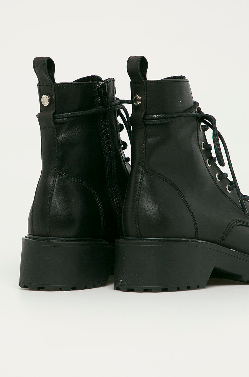 Steve Madden - Bocanci de piele Tornado  Gamba: Piele naturala Interiorul: Material textil Talpa: Material sintetic