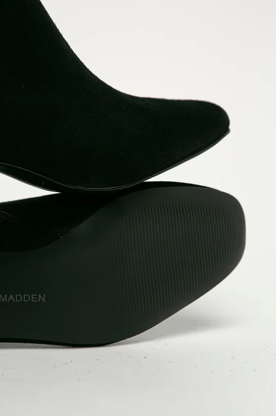 čierna Steve Madden - Semišové topánky Davist